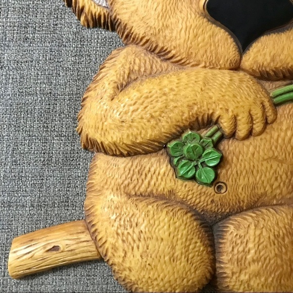 Vintage Plastic Koala Bear Wall Hanging Wall Art Dart Industries - Picture 5 of 9